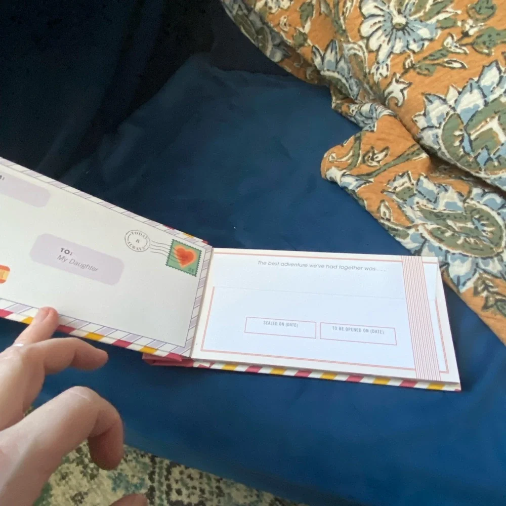 NWT stationary set of blank letters from parent to daughter